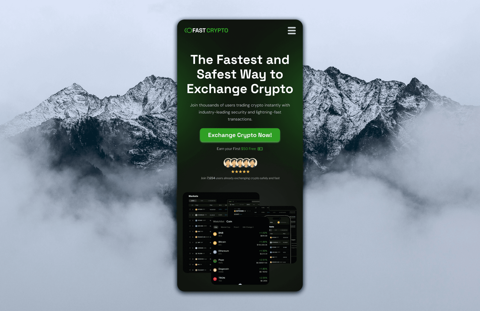 Crypto Website